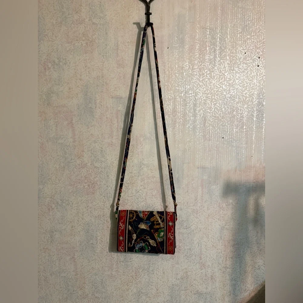 Vera Bradley Vintage and Retired Nautical Regatta 1995 Small Crossbody
